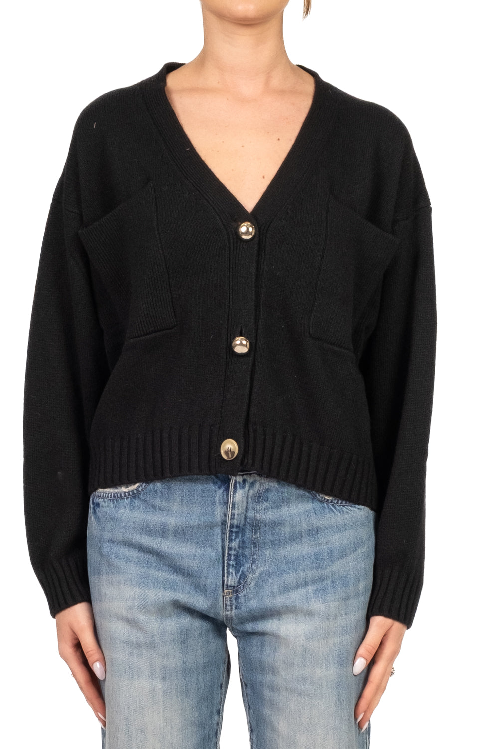 Vicolo - Cardigan bottoni oro Art. 77032F