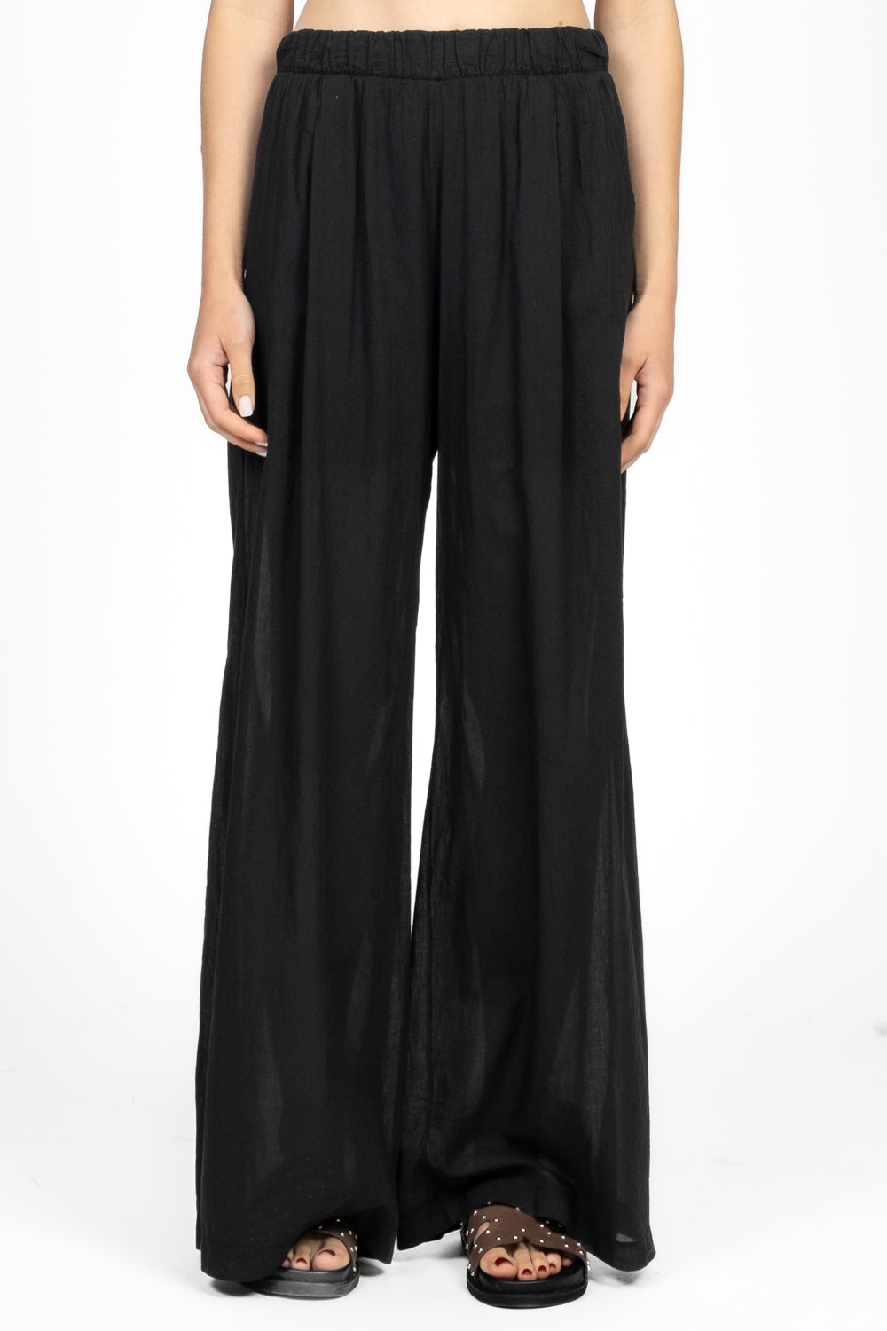 Imperial - Pantalone palazzo con elastico Art. P4X5JYSTD