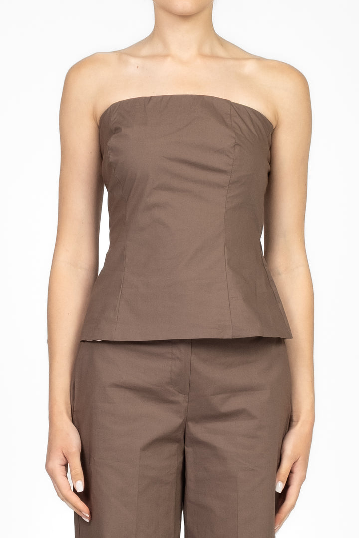 Tensione In - Completo top fascia e pantalone dritto Art. 25C7890