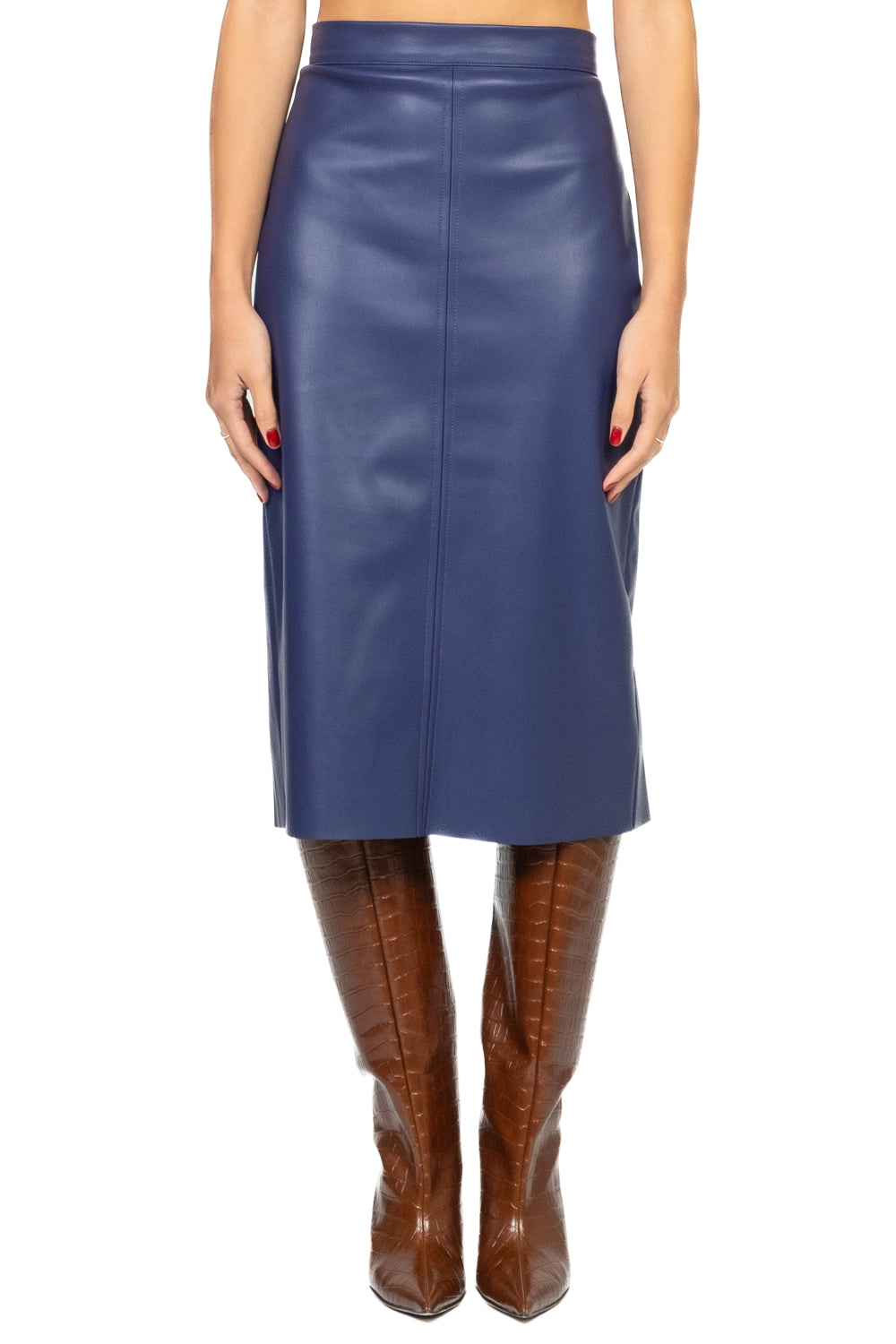 Tensione In - Gonna ecopelle longuette Art. N20087AT