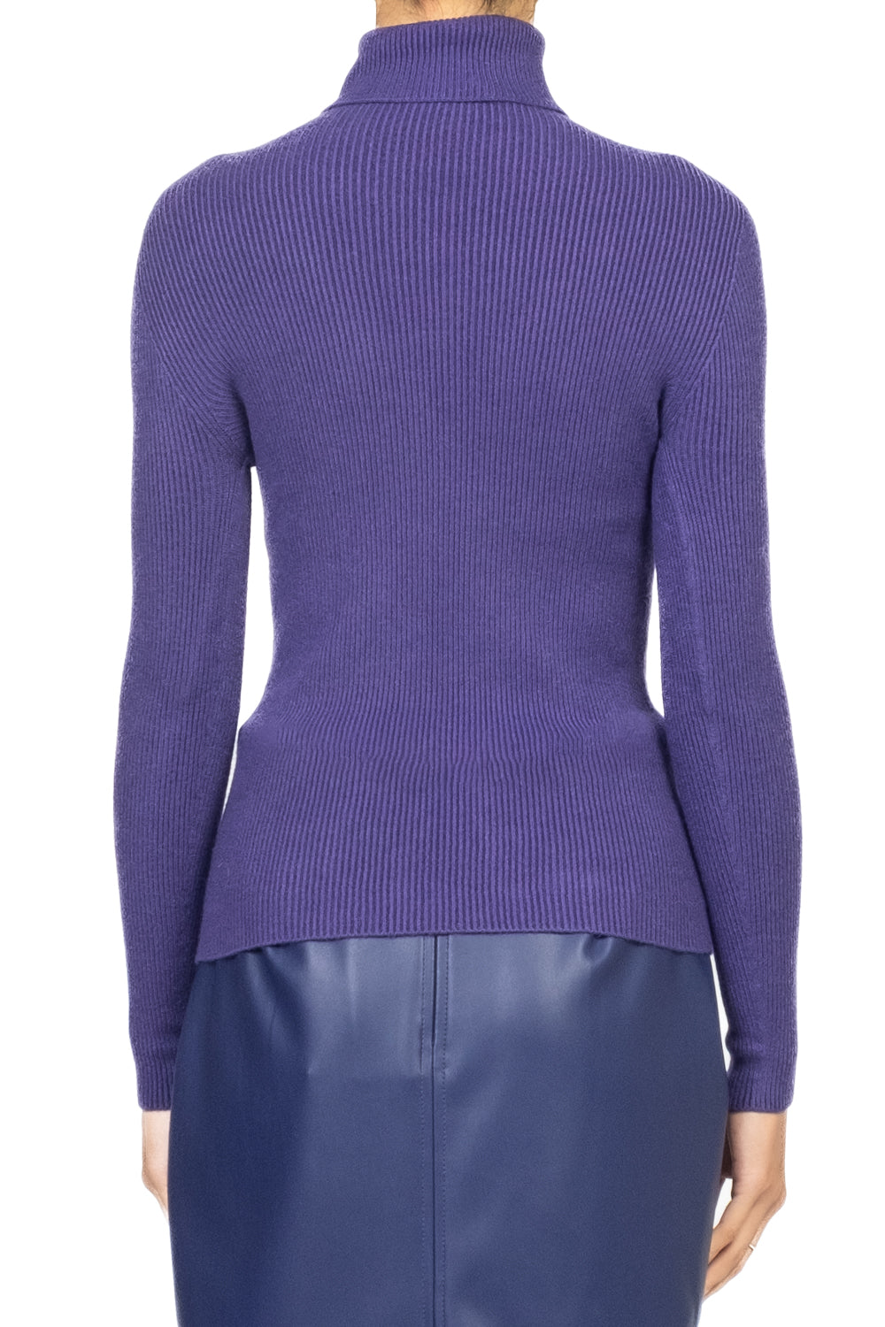 Vicolo - Maglia costine collo alto Art. 77314F