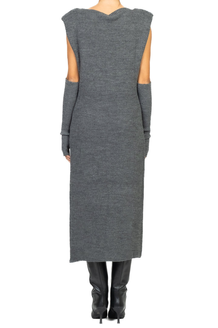 Vicolo - Abito in maglia con manicotti Art. 77331F