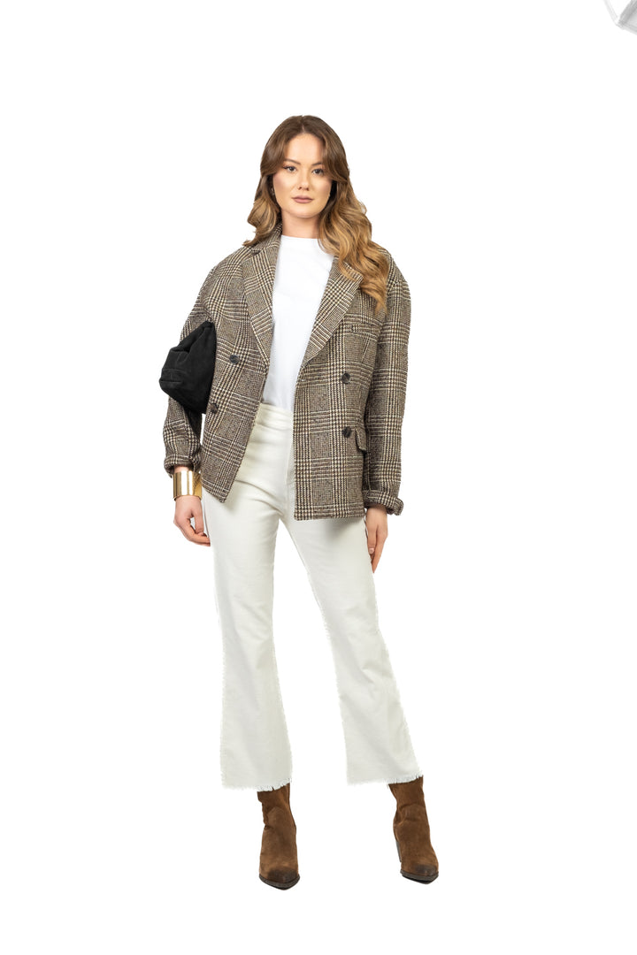 Tensione In - Pantalone trombetta millerighe Art. PA3727AI25