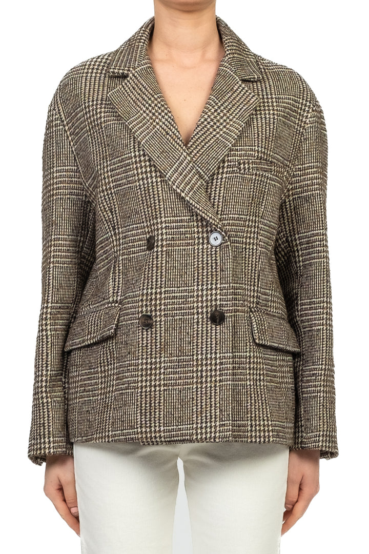 Tensione In - Giacca doppio petto principe di galles Art. 26B1449