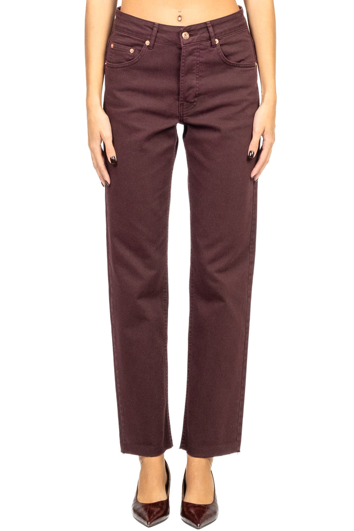 Tensione In - Jeans crop taglio vivo Art. CJ12704