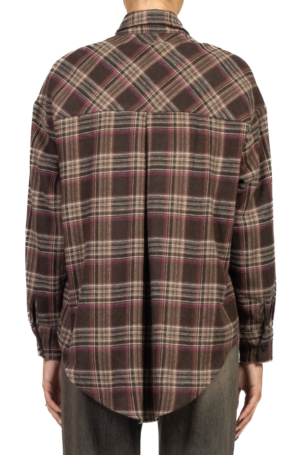 Tensione In - Camicia flanella check con spille Art. 26C1461