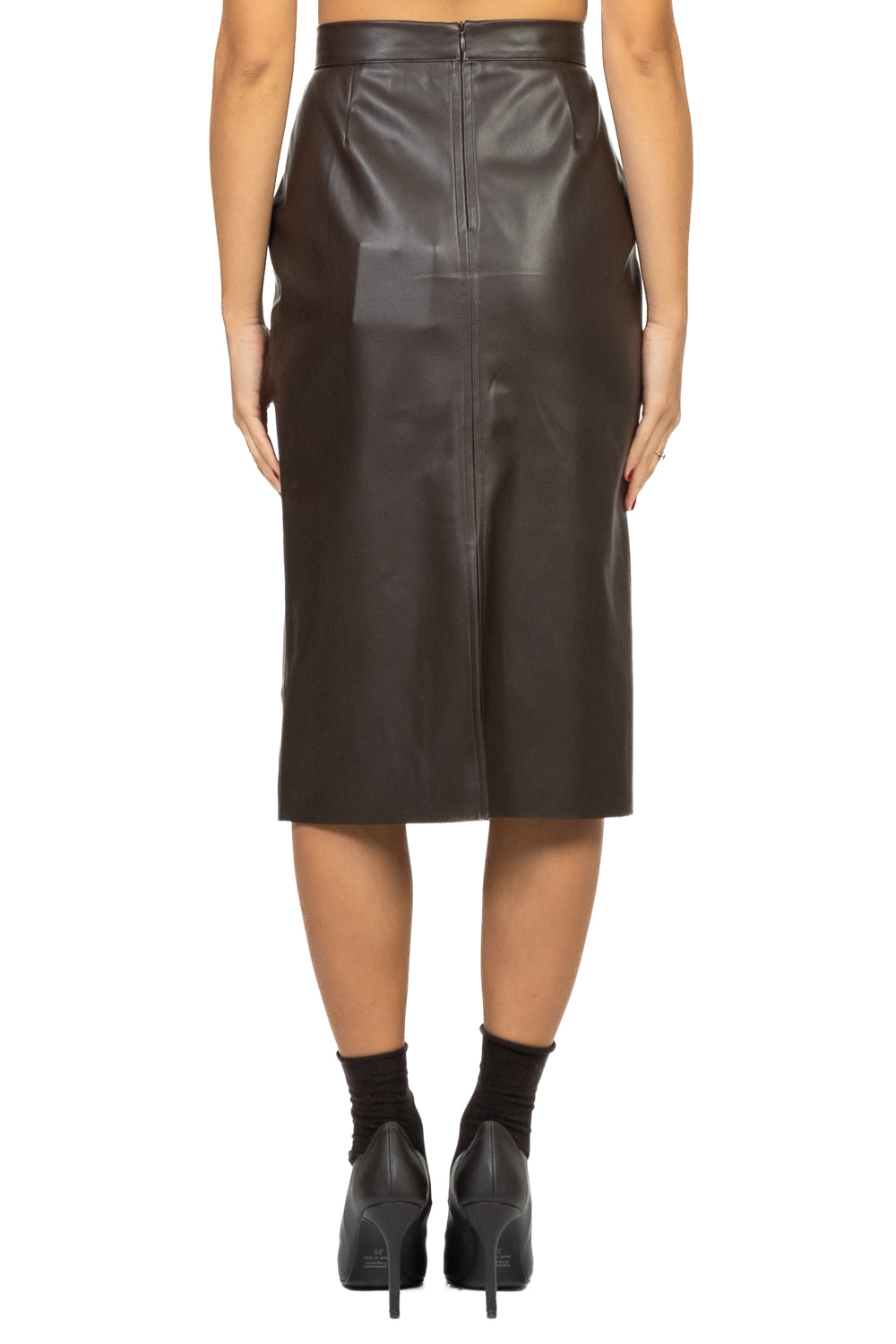 Tensione In - Gonna ecopelle longuette Art. N20087AT
