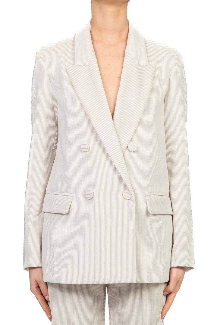 Vicolo - Giacca doppio petto velluto coste Art. TF1995