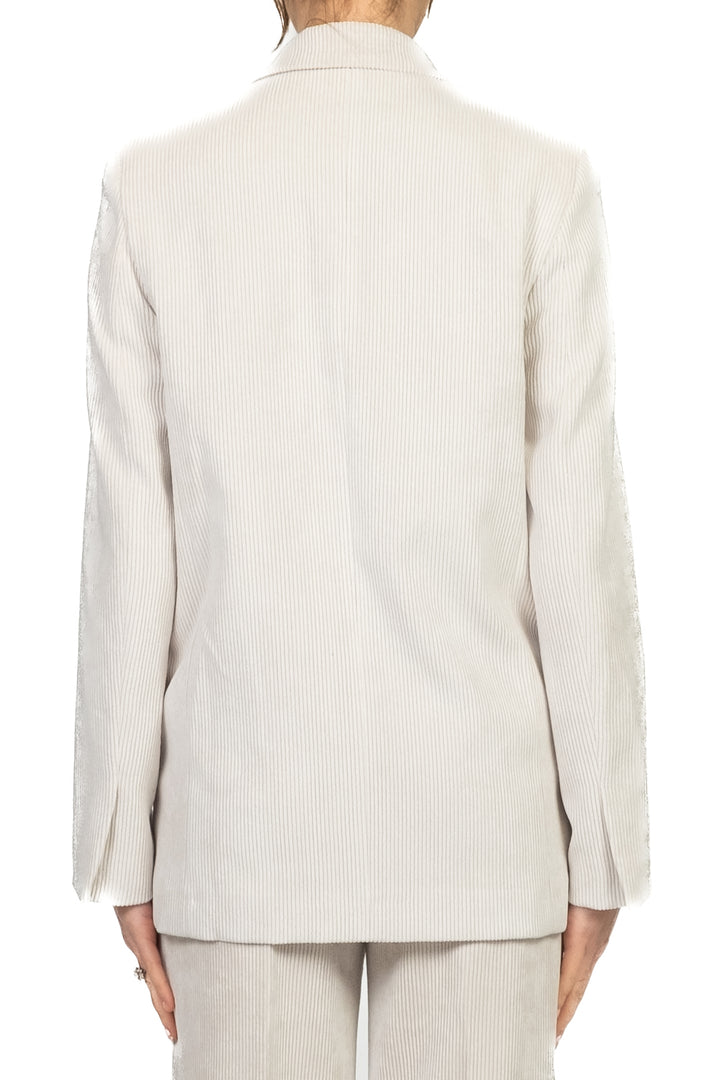 Vicolo - Giacca doppio petto velluto coste Art. TF1995