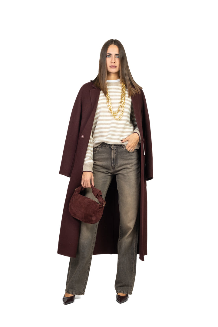 Tensione In - Maglia girocollo rigata Art. D82001