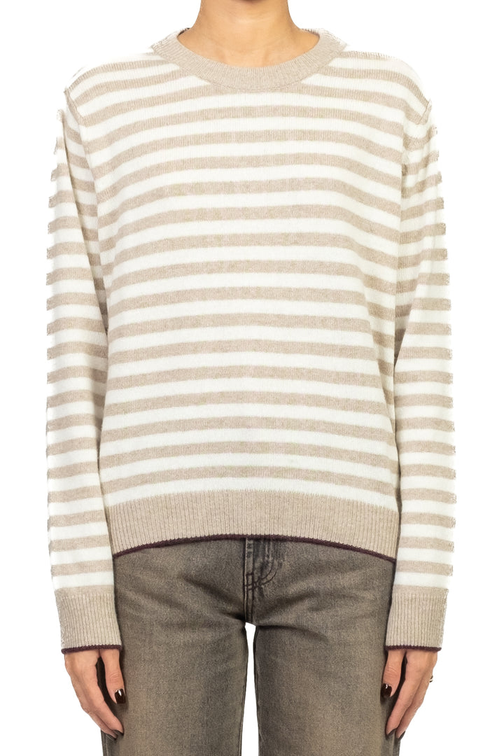 Tensione In - Maglia girocollo rigata Art. D82001