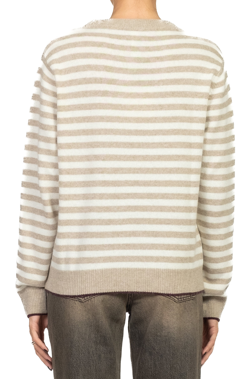 Tensione In - Maglia girocollo rigata Art. D82001