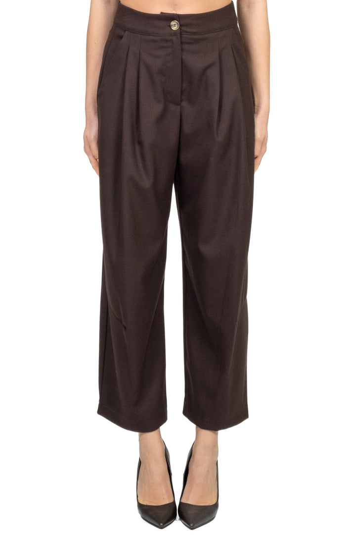 Vicolo - Pantalone baggy flanella Art. TF1909