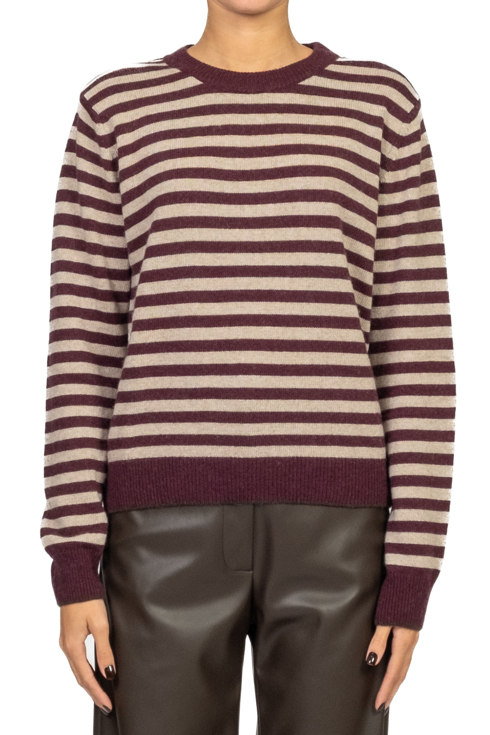 Tensione In - Maglia girocollo rigata Art. D82001