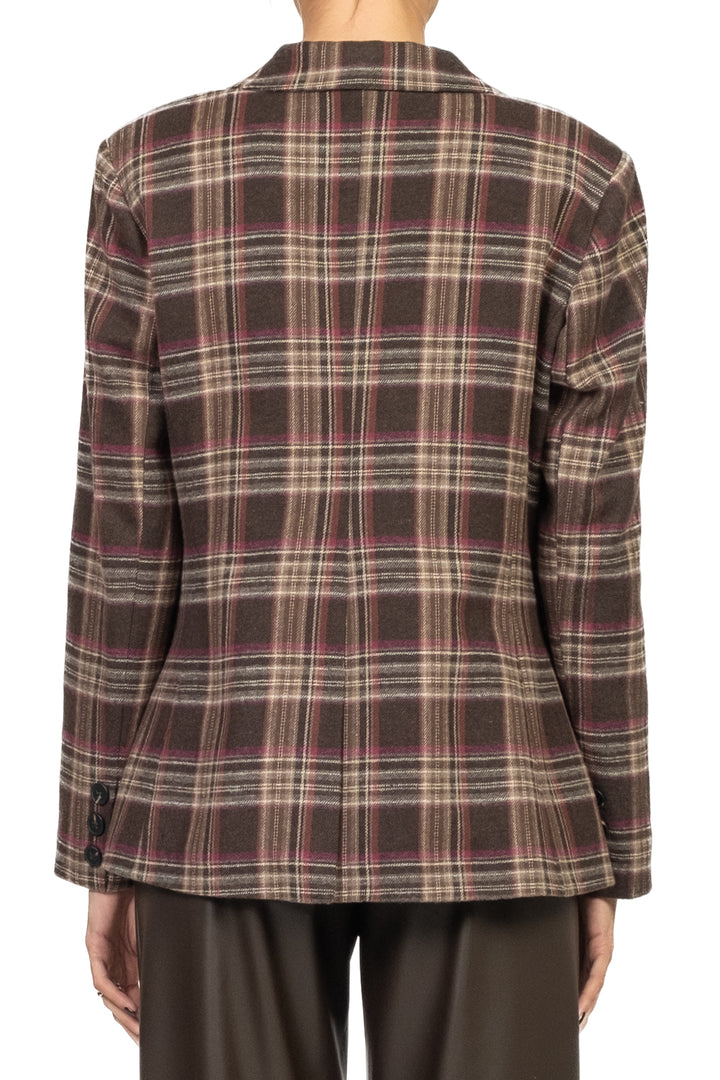 Tensione In - Giacca check un bottone Art. 26B1460