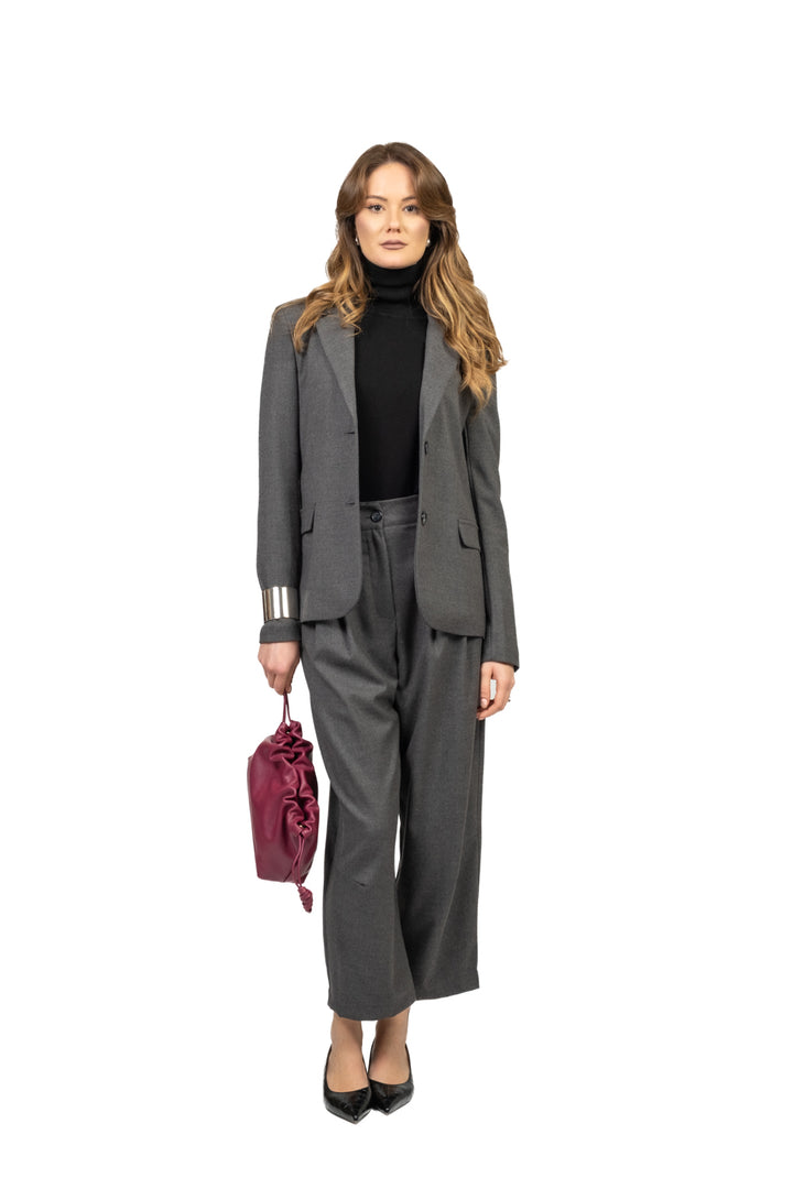 Vicolo - Pantalone baggy flanella Art. TF1909