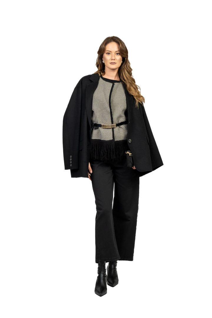 Vicolo - Maglia costine slim Art. 77315F