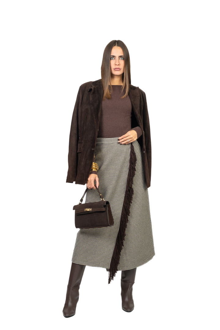 Vicolo - Maglia costine slim Art. 77315F