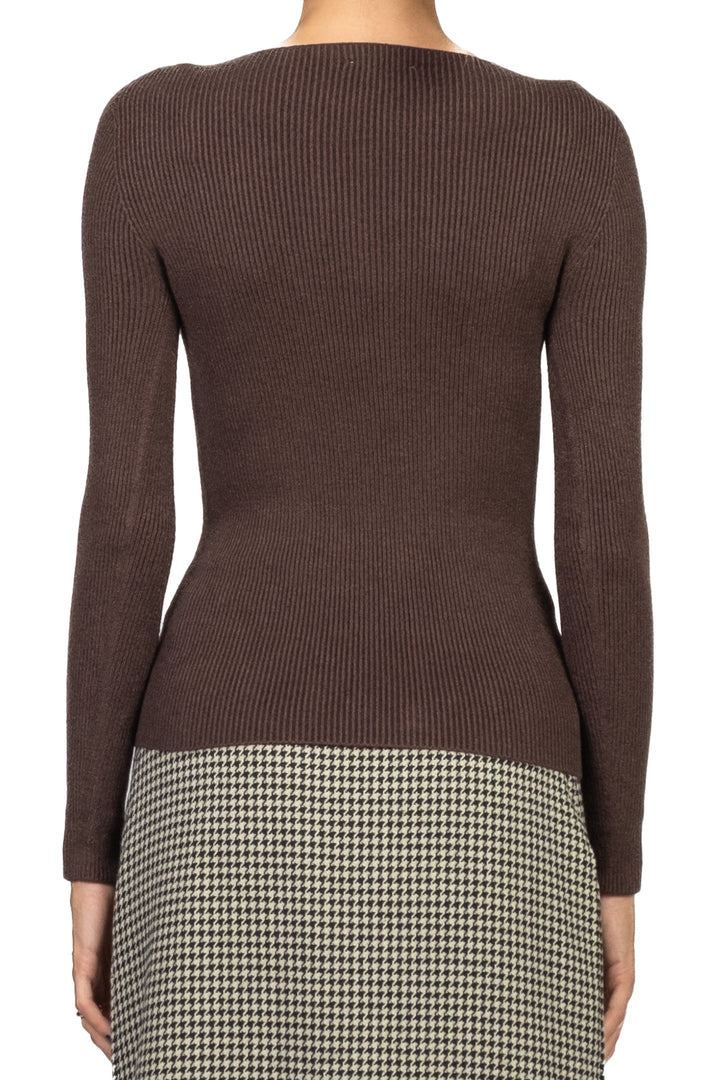 Vicolo - Maglia costine slim Art. 77315F