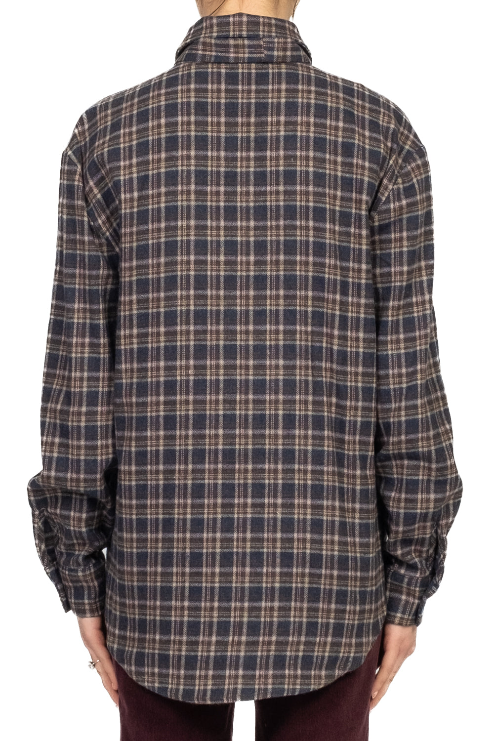 Tensione In - Camicia flanella check con fiocco Art. 26C1376