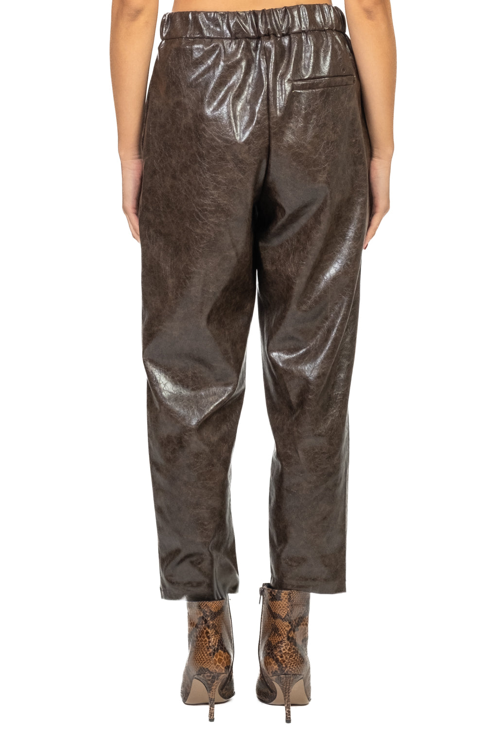 Vicolo - Pantalone ecopelle carrot Art. TF1942