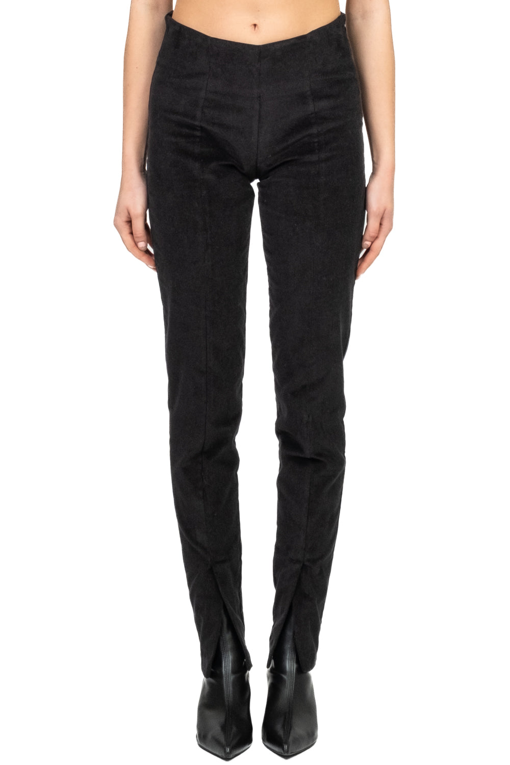 Vicolo - Leggings millerighe con spacchetto Art. TF1998