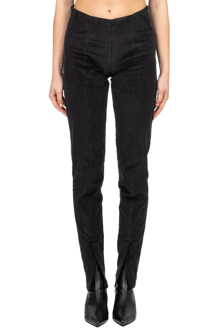 Vicolo - Leggings millerighe con spacchetto Art. TF1998