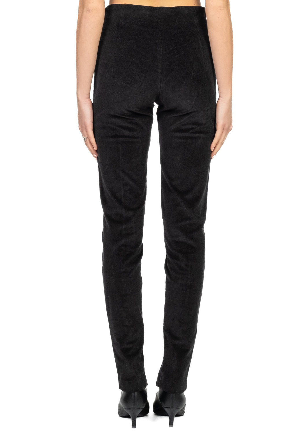 Vicolo - Leggings millerighe con spacchetto Art. TF1998