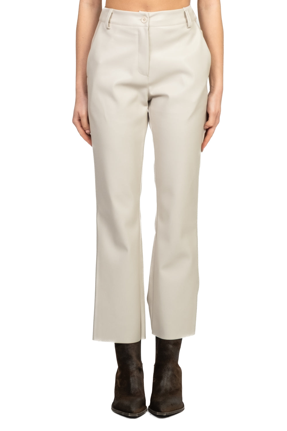 Tensione In - Pantalone trombetta ecopelle Art. 222128-25