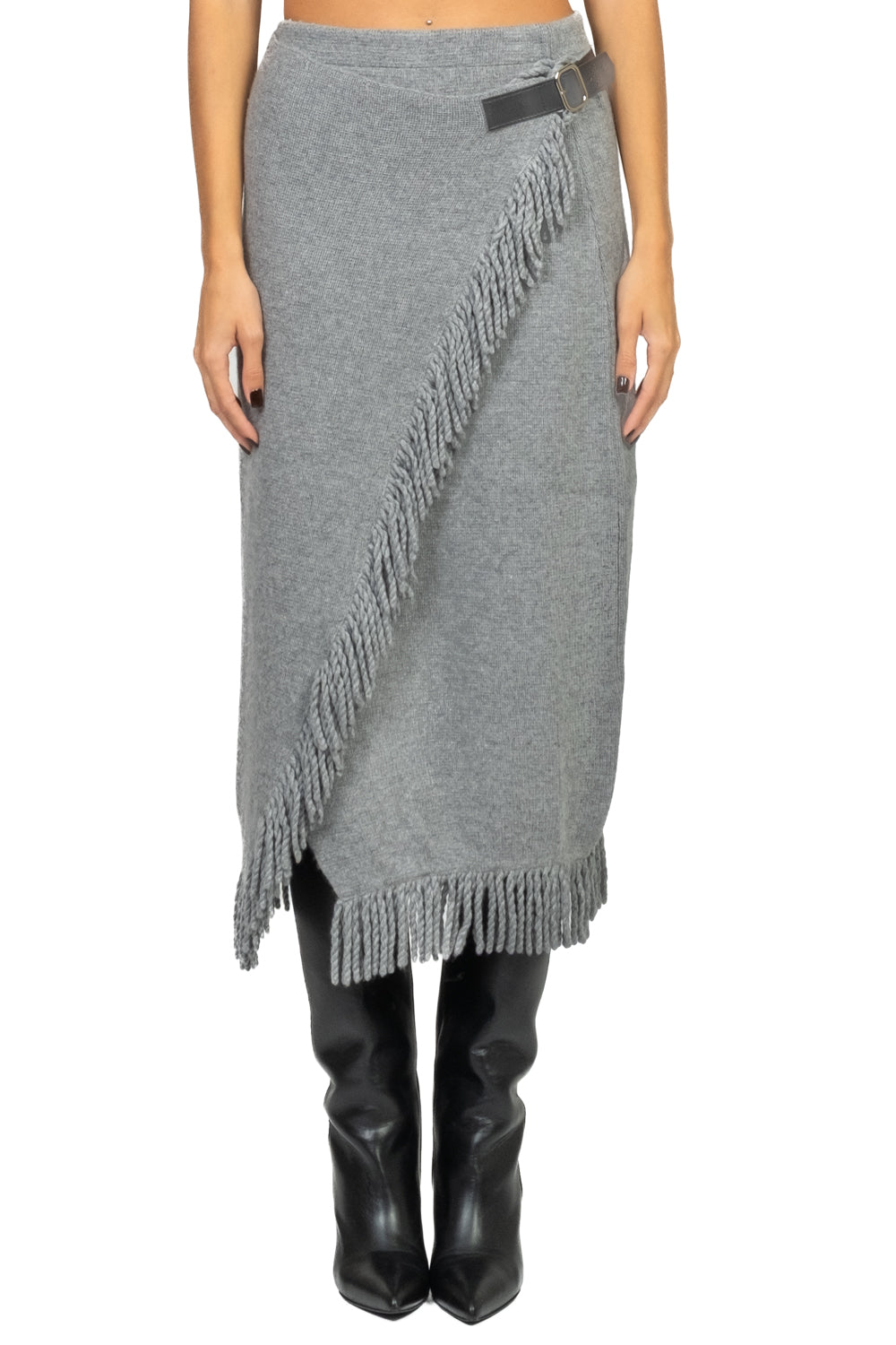 Vicolo - Gonna in maglia con cinturino Art. 77177F