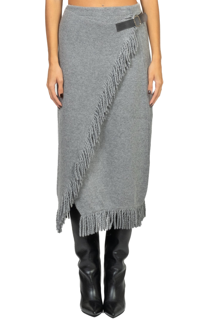 Vicolo - Gonna in maglia con cinturino Art. 77177F