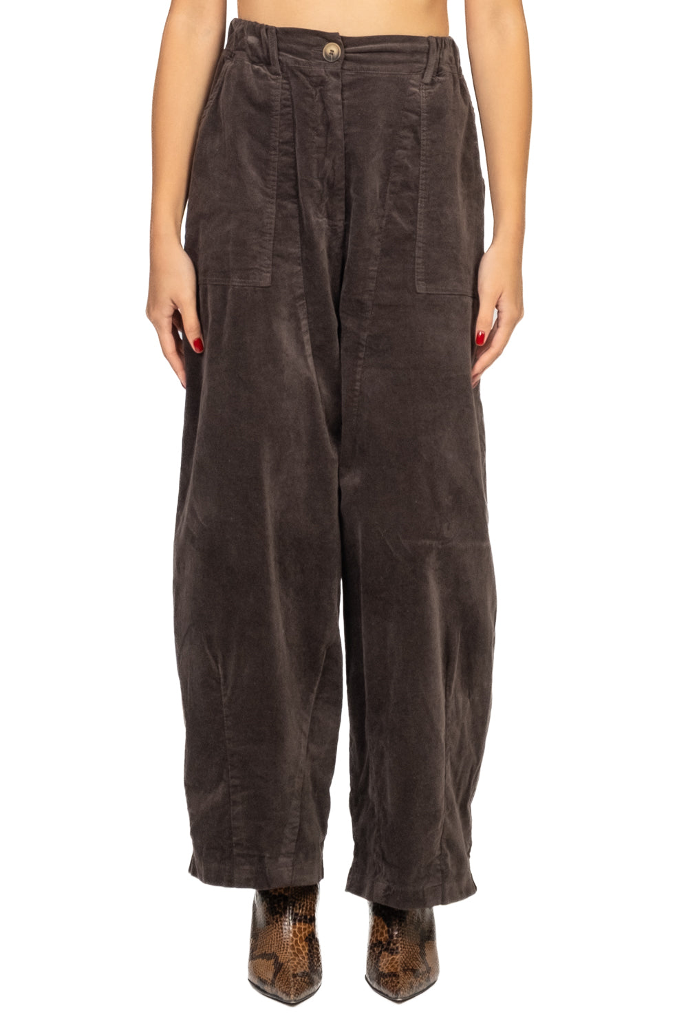 Have One - Pantalone baggy in velluto Art. PVS-P304