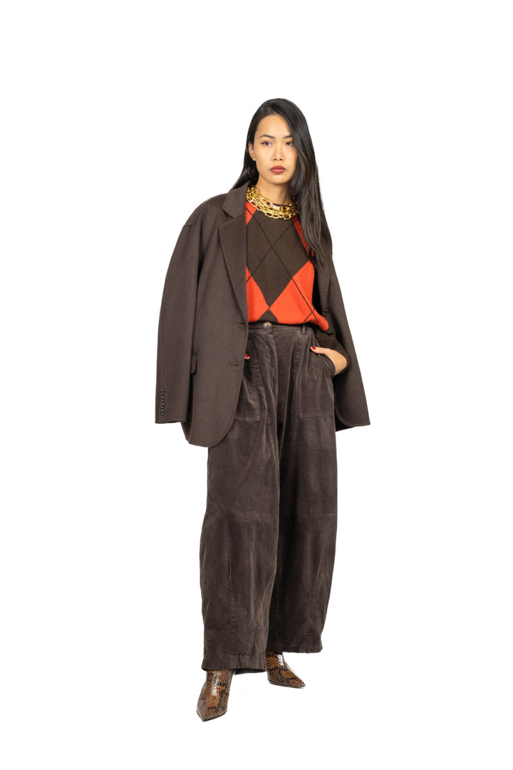 Have One - Pantalone baggy in velluto Art. PVS-P304