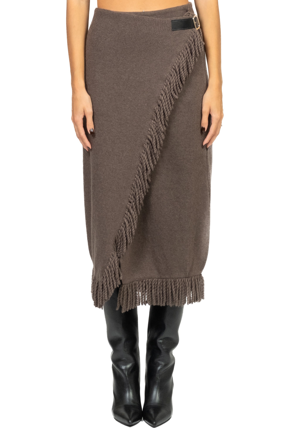 Vicolo - Gonna in maglia con cinturino Art. 77177F