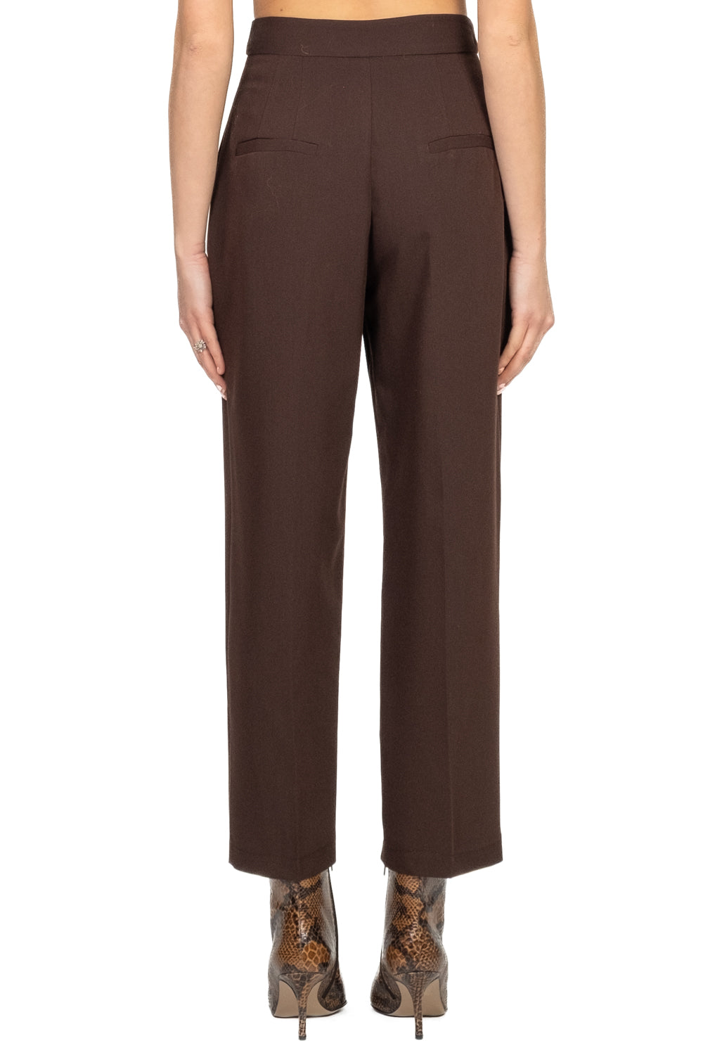 Imperial - Pantalone carrot con pinces Art. PEY7KIC