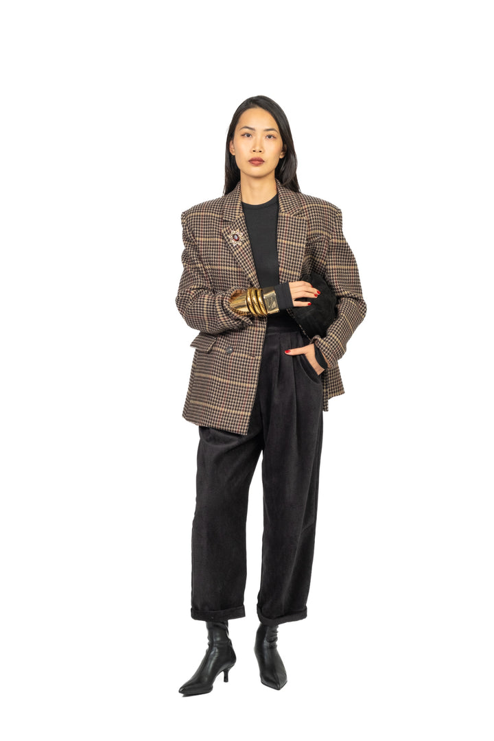 Vicolo - Pantalone baggy velluto coste Art. TF2026