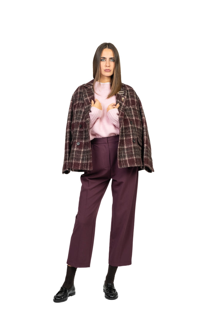 Imperial - Pantalone carrot con pinces Art. PEY7KIC