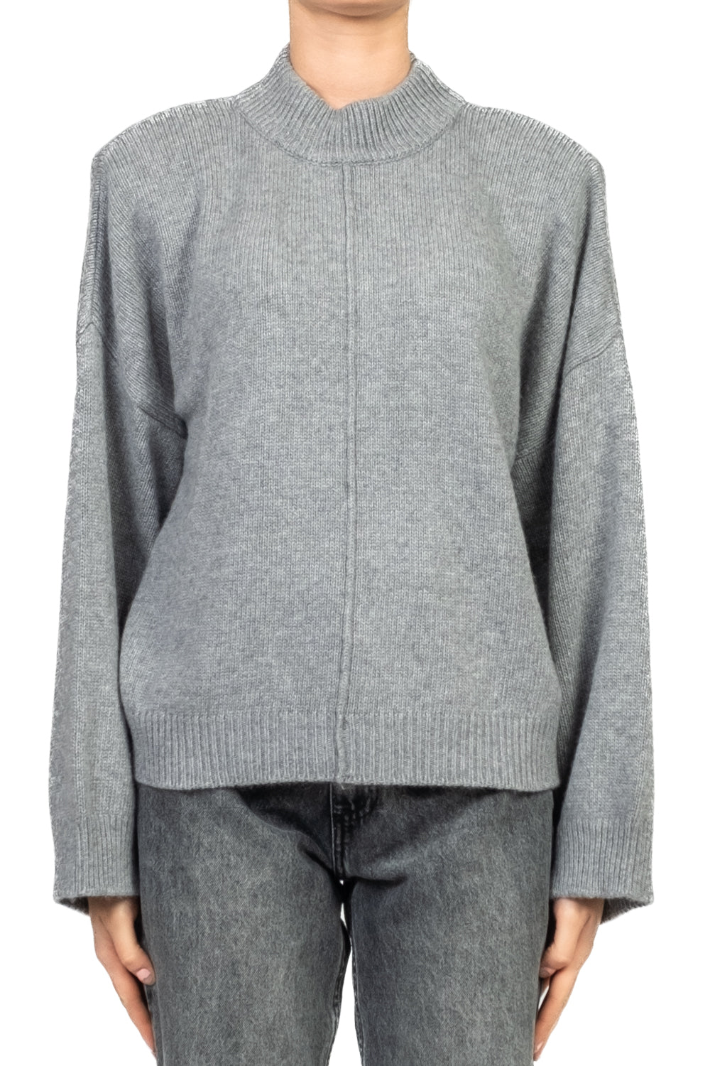 Vicolo - Maglia spalline cucitura frontale Art. 55193F