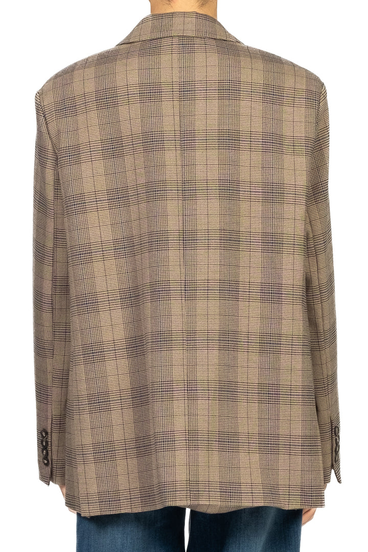 Tensione In - Giacca over galles doppia chiusura Art. W25J966