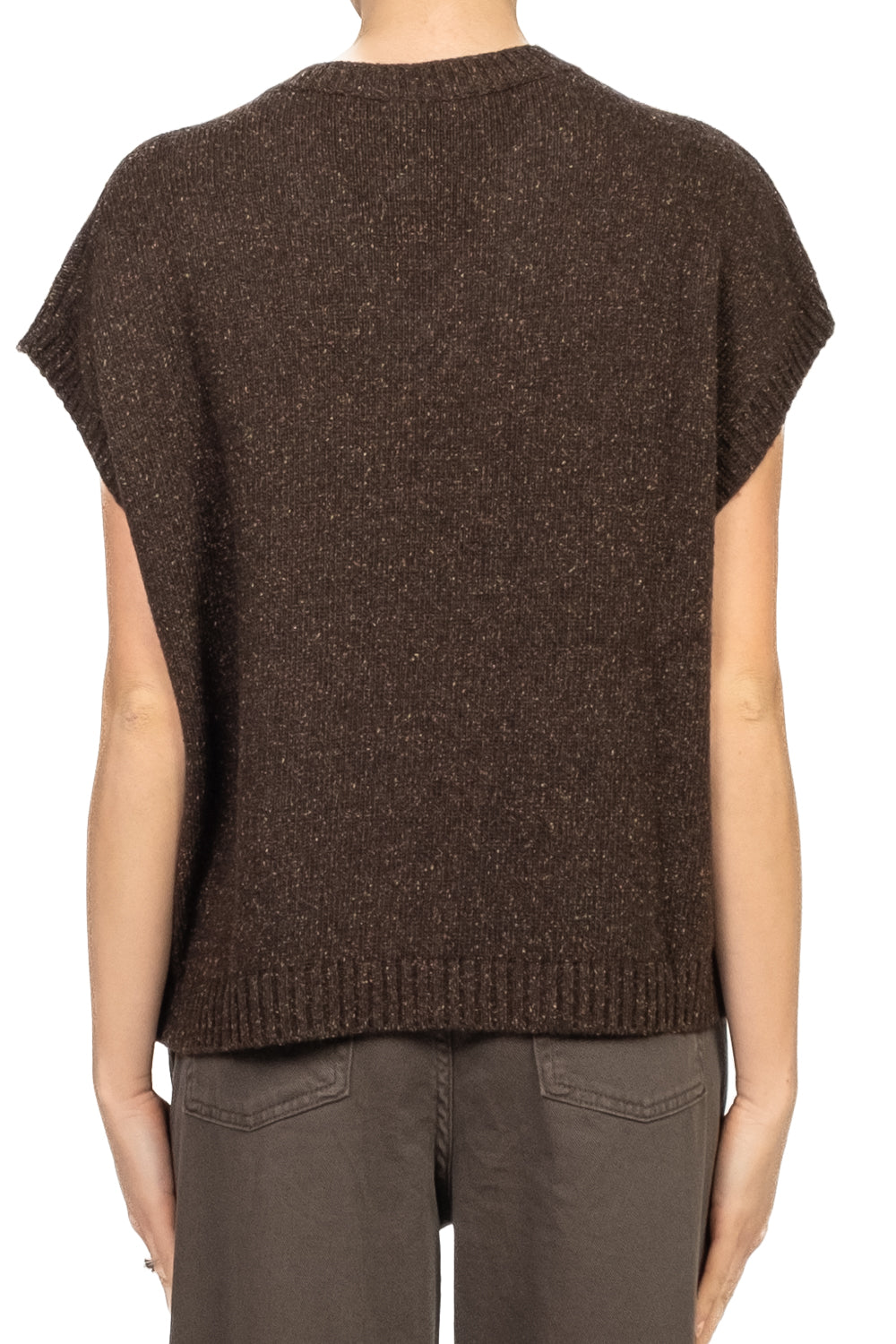 Tensione In - Gilet con applicazioni Art. D82018