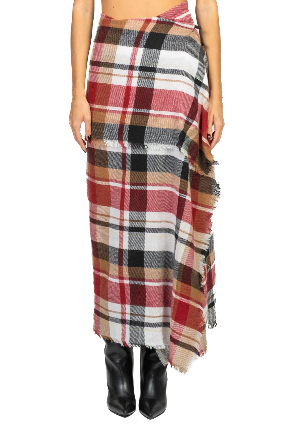 Tensione In - Gonna check con cinturini Art. 38027