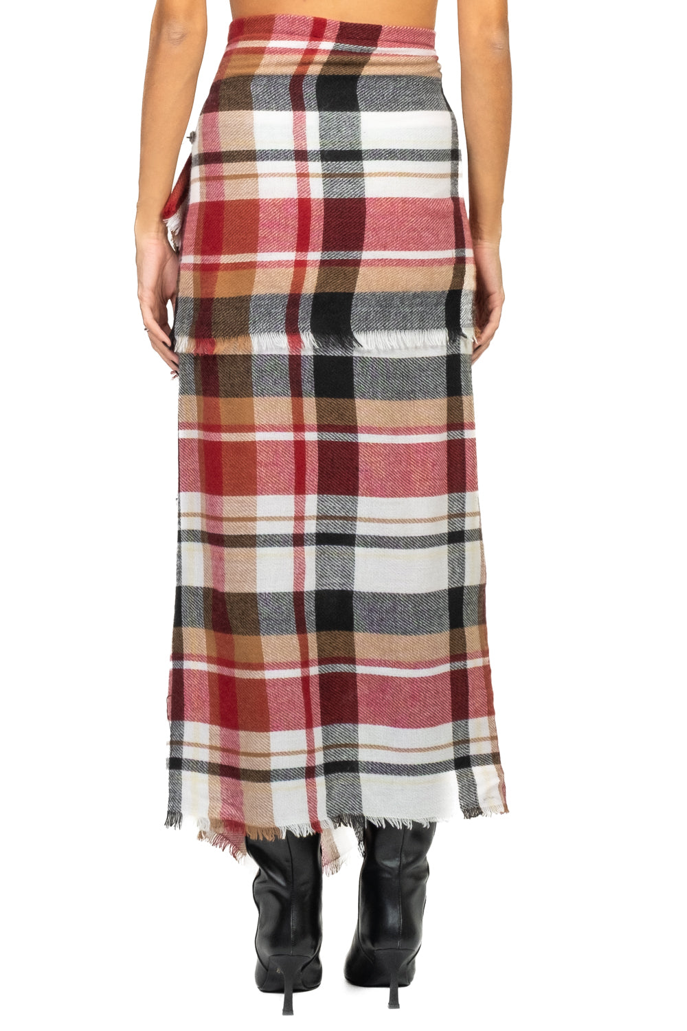 Tensione In - Gonna check con cinturini Art. 38027