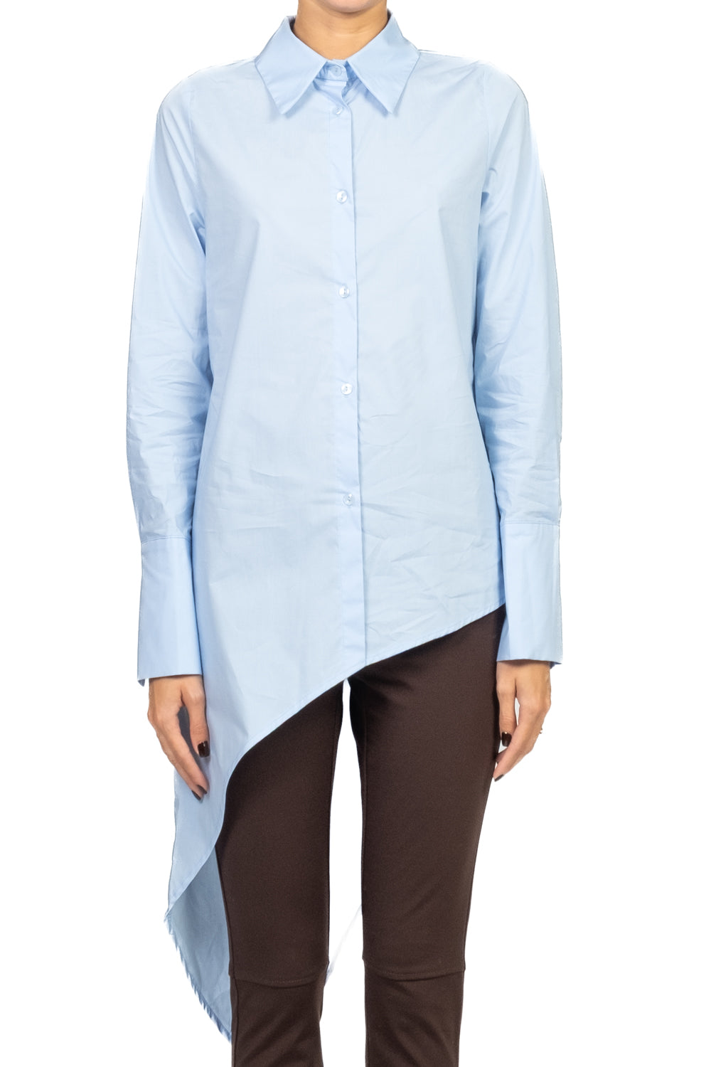 Tensione In - Camicia lunga asimmetrica Art. W25CA13