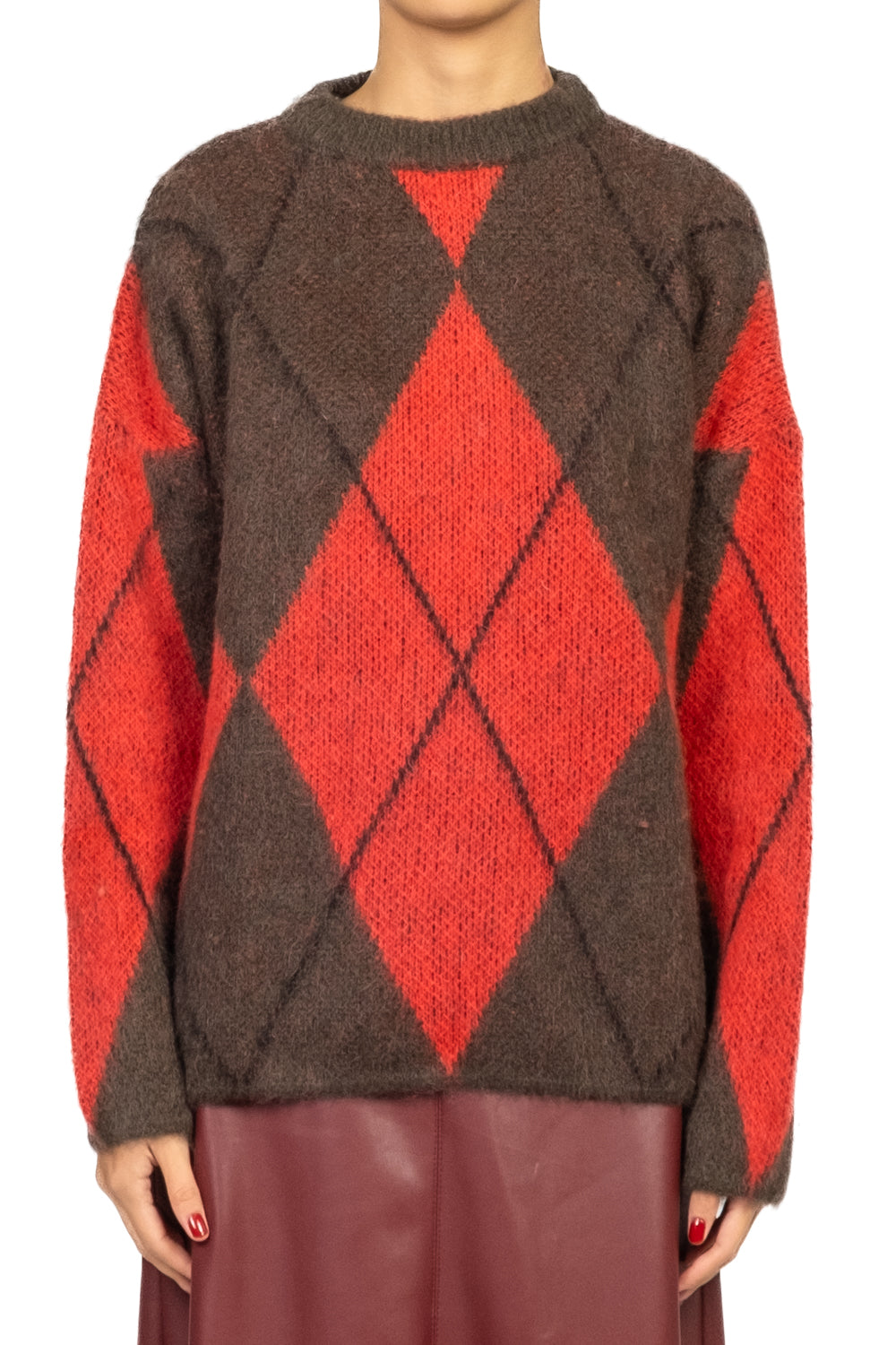 Vicolo - Maglia rombi misto mohair Art. 55190F