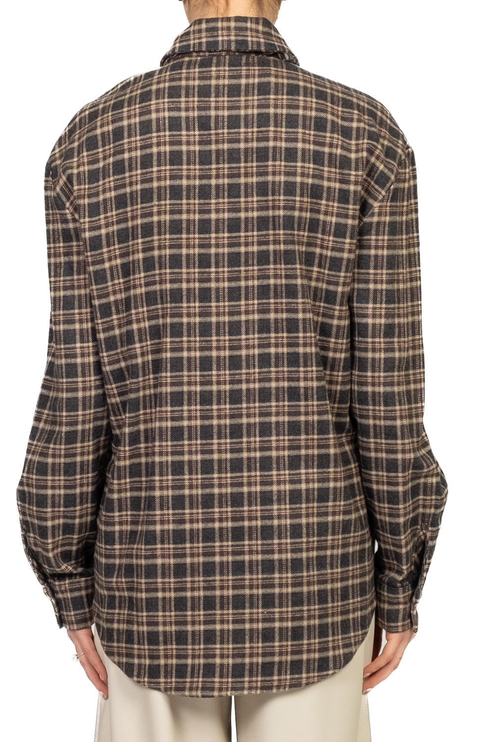 Tensione In - Camicia flanella check con fiocco Art. 26C1376