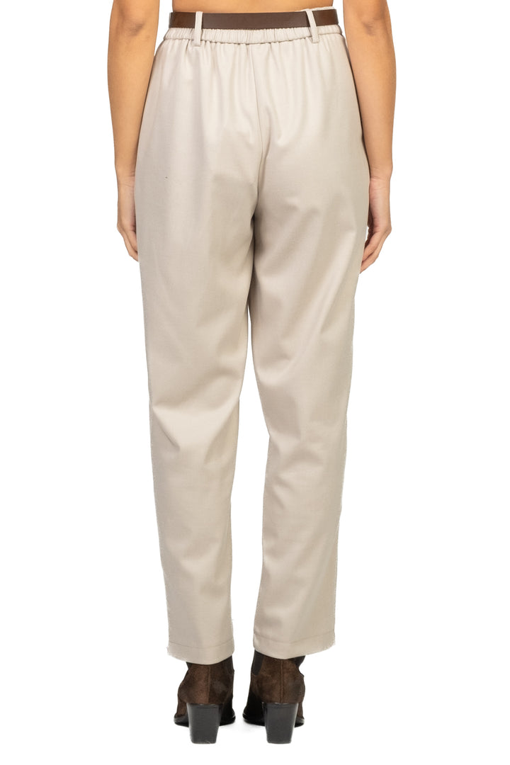 Tensione In - Pantalone carrot con cintura Art. 26P1412