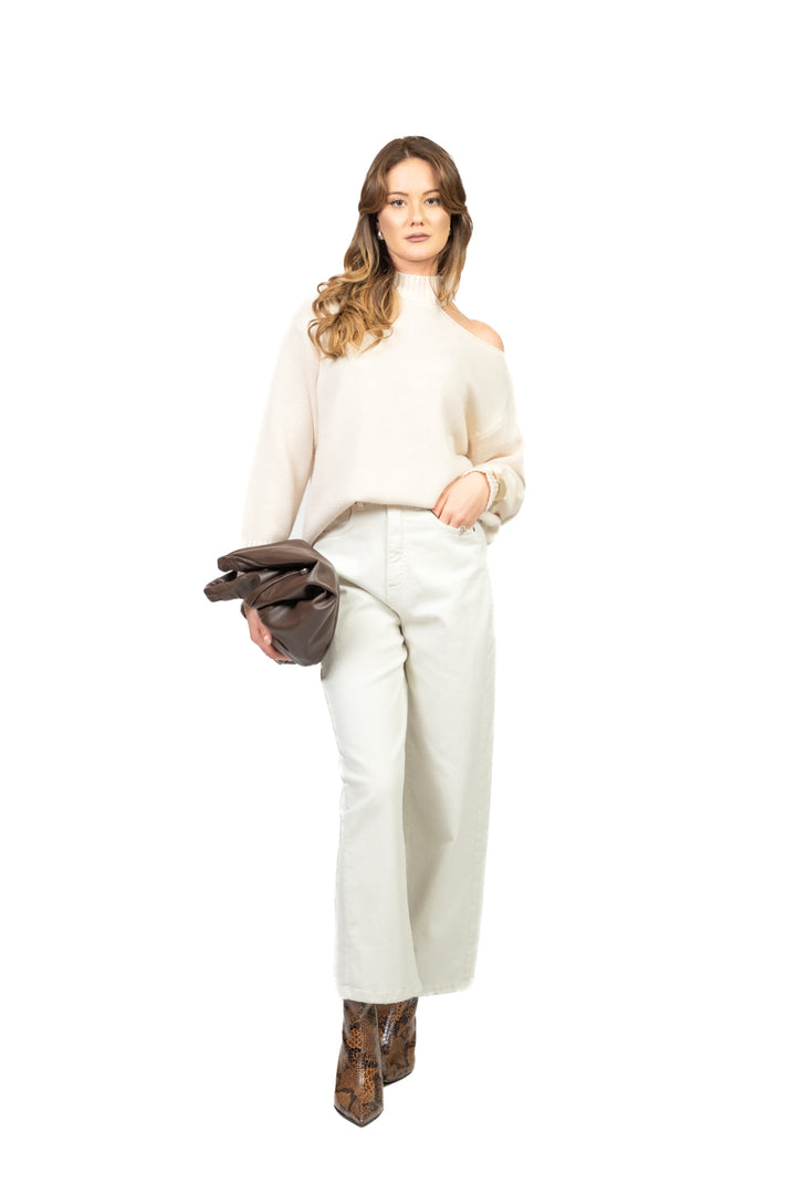 Have One - Maglia mezzo collo cut out Art. MFP-P187