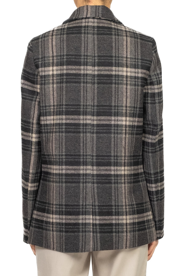 Vicolo - Giacca check con spille Art. TF1988