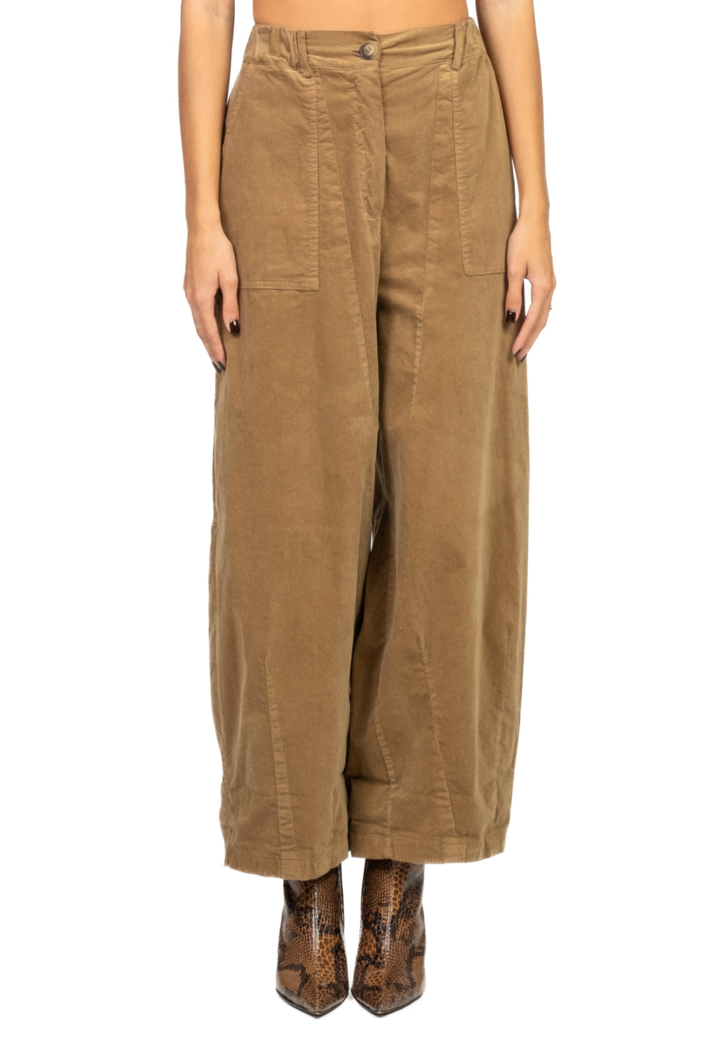 Have One - Pantalone baggy in velluto Art. PVS-P304