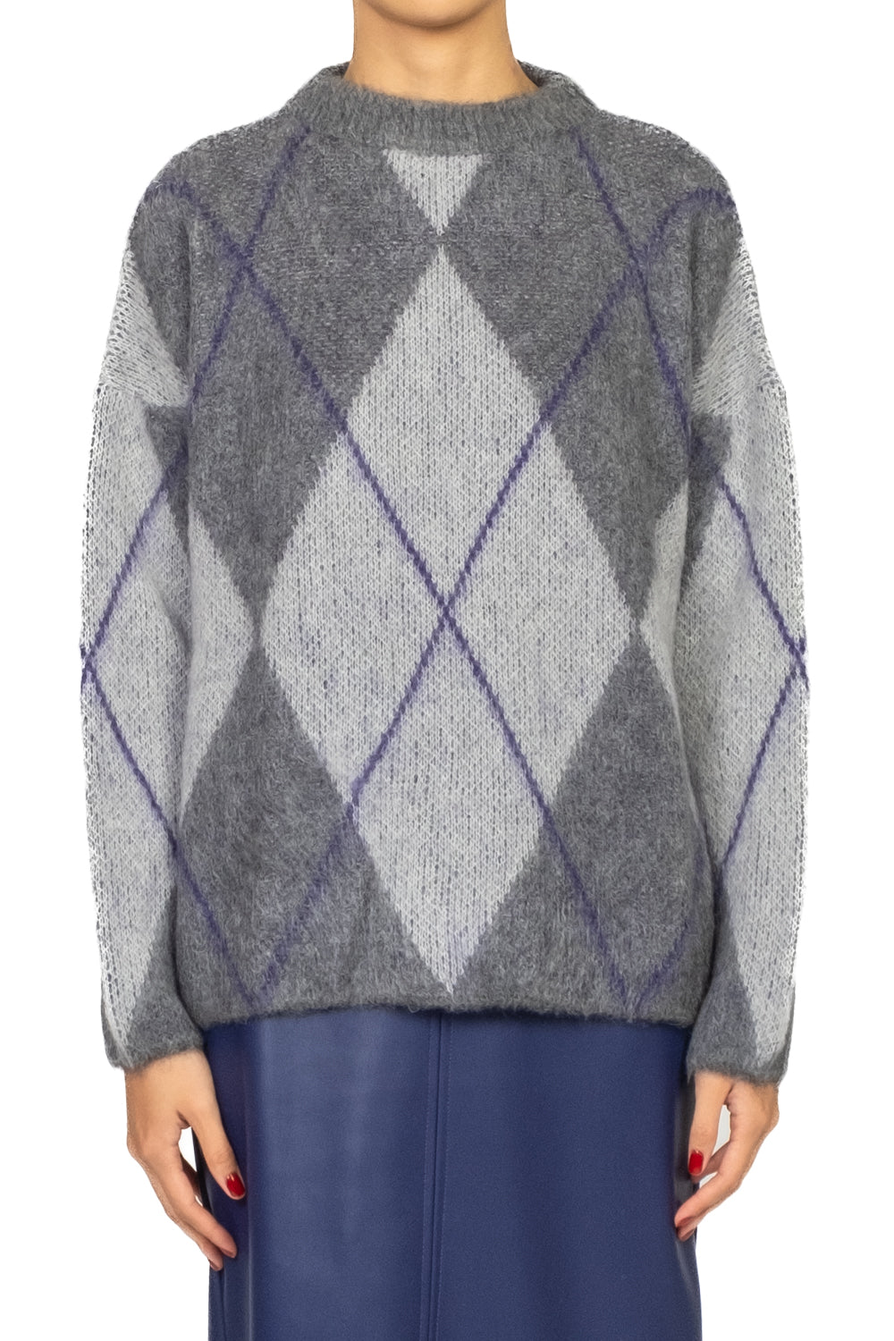 Vicolo - Maglia rombi misto mohair Art. 55190F